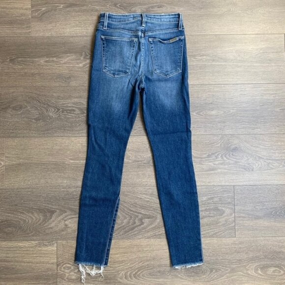 Anthropologie Joe's Jeans Women Skinny Jeans Charlie High Rise waist distressed - Picture 13 of 15
